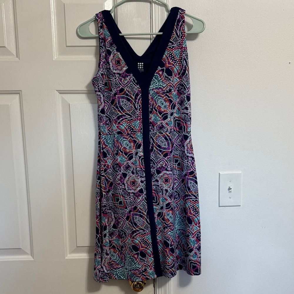 Title Nine Colorful Patterned Mini Dress